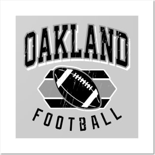 Vintage Oakland Football Posters and Art